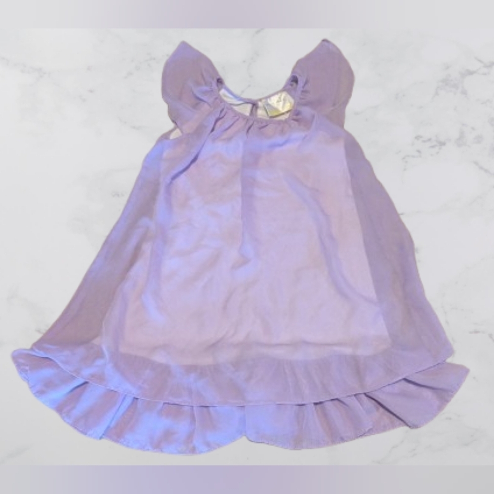 Petite Adele Boutique Lavender Dress Girl's Size 6